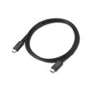 Lenovo 4X91U94413 câble USB USB4 Gen 3x2 1 m USB C 40 Gbit/s Noir