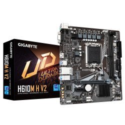 GIGABYTE H610M H V2 carte mère Intel H610 Express LGA 1700 micro ATX GIGABYTE H610M H V2 carte mère Intel H610 Express LGA 1700 micro ATX