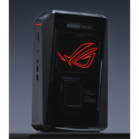 ASUS ROG NUC RNUC15JNK9X28AA2 Intel Core Ultra 9 32 Go DDR5-SDRAM 2 To SSD NVIDIA GeForce RTX 5080 Windows 11 Home USFF Mini PC Noir ASUS ROG NUC RNUC15JNK9X28AA2 Intel Core Ultra 9 32 Go DDR5-SDRAM 2 To SSD NVIDIA GeForce RTX 5080 Windows 11 Home USFF Mini PC Noir