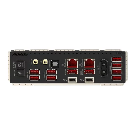 GIGABYTE Z890 AORUS XTREME AI TOP Carte Mère - Prend en charge les processeurs Intel Core Ultra (Série 2), VRM 22+1+2 phases, jusqu'à 9500MHz DDR5 (OC), PCIe 5.0 M.2, Wi-Fi 7, Thunderbolt 5 GIGABYTE Z890 AORUS XTREME AI TOP Carte Mère - Prend en charge les processeurs Intel Core Ultra (Série 2), VRM 22+1+2 phases, jusqu'à 9500MHz DDR5 (OC), PCIe 5.0 M.2, Wi-Fi 7, Thunderbolt 5