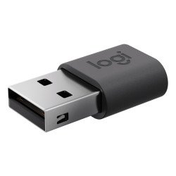 Logitech 956-000169 changeur de genre de câble USB-C USB-A Graphite