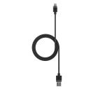 mophie USB-A Cable with Lightning Connector 3 m Noir