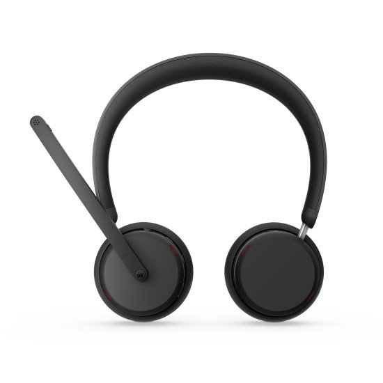 Lenovo 6550 Casque Sans fil Arceau Bureau/Centre d'appels USB Type-C Bluetooth Noir