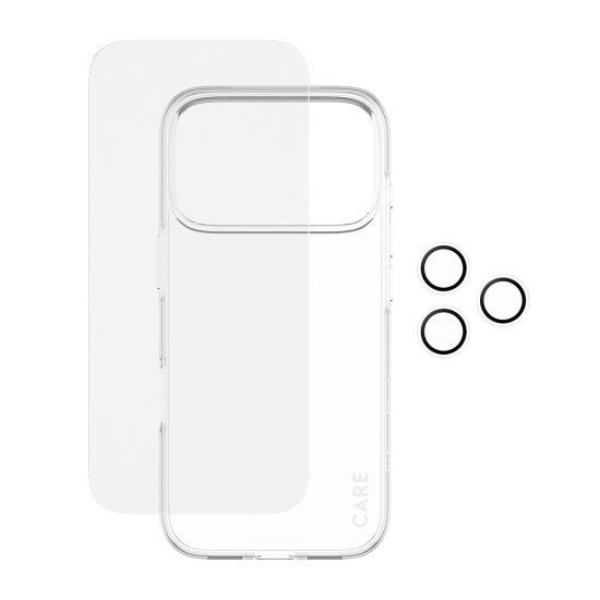 PanzerGlass SAFE. | CARE by ® 3-in-1 Fashionable Combo Bundle iPhone 17 Pro Protection d'écran transparent Apple 1 pièce(s)