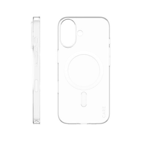 PanzerGlass CARE™ by ® SL1M Case Transparent w. MagSafe iPhone 17 coque de protection pour téléphones portables Housse