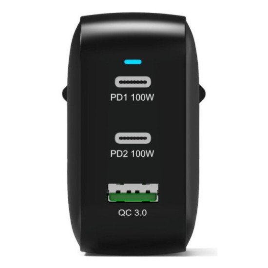 Port Designs 902100PEU chargeur d'appareils mobiles Universel Noir Secteur Charge rapide Intérieure