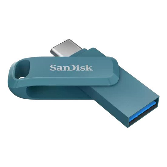 SanDisk Ultra Dual Drive Go lecteur USB flash 1 To USB Type-C 3.2 Gen 1 (3.1 Gen 1) Turquoise SanDisk Ultra Dual Drive Go lecteur USB flash 1 To USB Type-C 3.2 Gen 1 (3.1 Gen 1) Turquoise