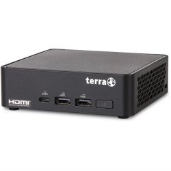 TERRA PC-Micro 5000 SILENT GREENLINE Intel Core 3 100U 8 Go DDR5-SDRAM 500 Go SSD Windows 11 Pro Micro PC Mini PC Noir