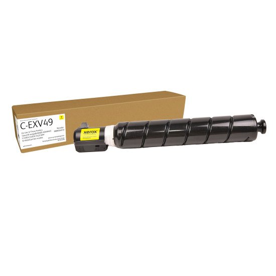 Toner remanufacturé Jaune Everyday™ de Xerox compatible avec Canon C-EXV49 (8527B002), Capacité standard