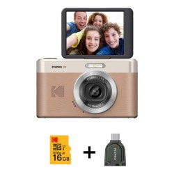 Kodak PIXPRO C1BN 1/3" Appareil-photo compact 13 MP CMOS 4160 x 3120 pixels Marron