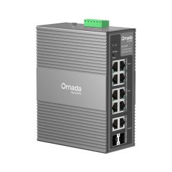 TP-Link Omada IES210GPP commutateur réseau Géré Gigabit Ethernet (10/100/1000) Connexion Ethernet POE DIN rail Gris TP-Link Omada IES210GPP commutateur réseau Géré Gigabit Ethernet (10/100/1000) Connexion Ethernet POE DIN rail Gris