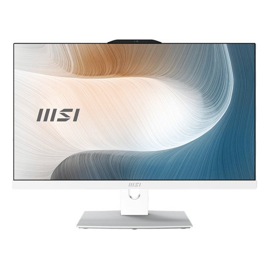 MSI Modern AM242TP 1M-1208DE PC tout en un/station de travail Intel Core 3 100U 60,5 cm (23.8") 1920 x 1080 pixels PC All-in-One 16 Go DDR5-SDRAM 256 Go SSD Windows 11 Pro Wi-Fi 6E (802.11ax) Blanc MSI Modern AM242TP 1M-1208DE PC tout en un/station de travail Intel Core 3 100U 60,5 cm (23.8") 1920 x 1080 pixels PC All-in-One 16 Go DDR5-SDRAM 256 Go SSD Windows 11 Pro Wi-Fi 6E (802.11ax) Blanc