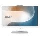MSI Modern AM242TP 1M-1208DE PC tout en un/station de travail Intel Core 3 100U 60,5 cm (23.8") 1920 x 1080 pixels PC All-in-One 16 Go DDR5-SDRAM 256 Go SSD Windows 11 Pro Wi-Fi 6E (802.11ax) Blanc MSI Modern AM242TP 1M-1208DE PC tout en un/station de travail Intel Core 3 100U 60,5 cm (23.8") 1920 x 1080 pixels PC All-in-One 16 Go DDR5-SDRAM 256 Go SSD Windows 11 Pro Wi-Fi 6E (802.11ax) Blanc