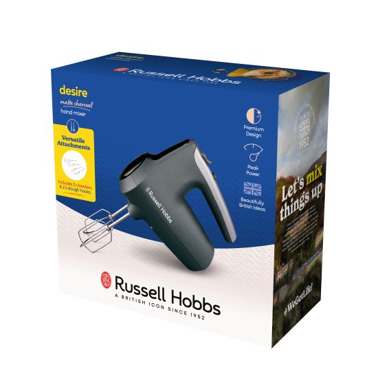 Russell Hobbs 27151-56 mixeur Batteur à main 350 W Anthracite, Argent