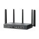 TP-Link ER706W-4G routeur sans fil Gigabit Ethernet Bi-bande (2,4 GHz / 5 GHz) Noir