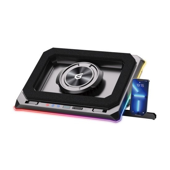 Conceptronic THYIA03B système de refroidissement pour ordinateurs portables 48,3 cm (19") 2400 tr/min Noir