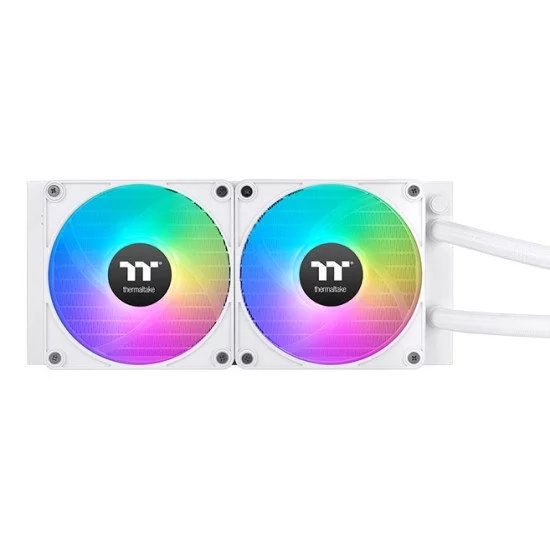 Thermaltake TH240 V2 Ultra EX ARGB Processeur Refroidisseur de liquide tout-en-un 12 cm Blanc 1 pièce(s) Thermaltake TH240 V2 Ultra EX ARGB Processeur Refroidisseur de liquide tout-en-un 12 cm Blanc 1 pièce(s)