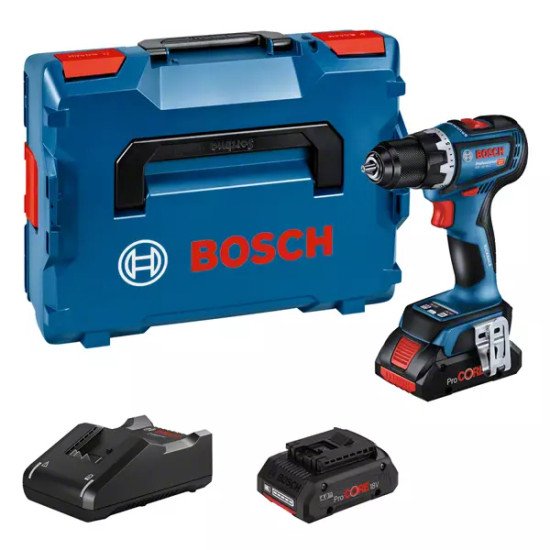 Bosch GSR 18V-90 C 2x 4,0Ah Proco. LBOXX 06019K6004