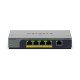 NETGEAR GS105EPP Non-géré Gigabit Ethernet (10/100/1000) Connexion Ethernet POE Montage sur le bureau ou sur le mur Gris