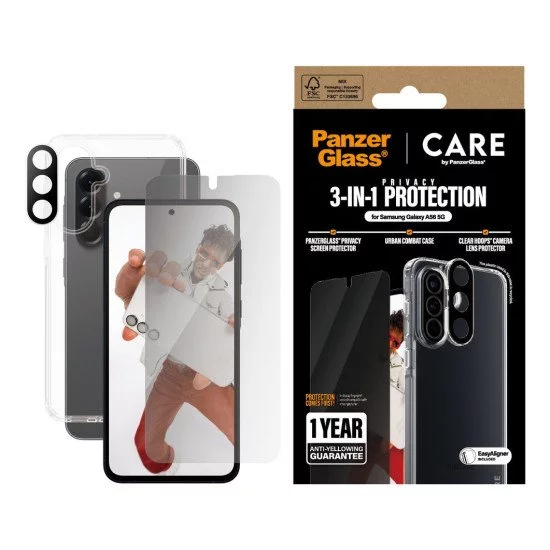 PanzerGlass CRRCHPUG38380 coque de protection pour téléphones portables 17 cm (6.7") Transparent