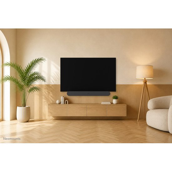 Neomounts AV35-724BL1 Support TV pour Sonos Ray - Installation facile - Noir