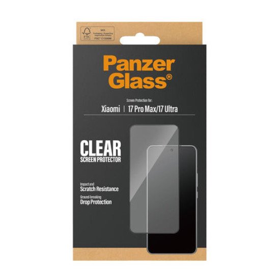 PanzerGlass PG09766 écran et protection arrière de téléphones portables Protection d'écran transparent Xiaomi 1 pièce(s)