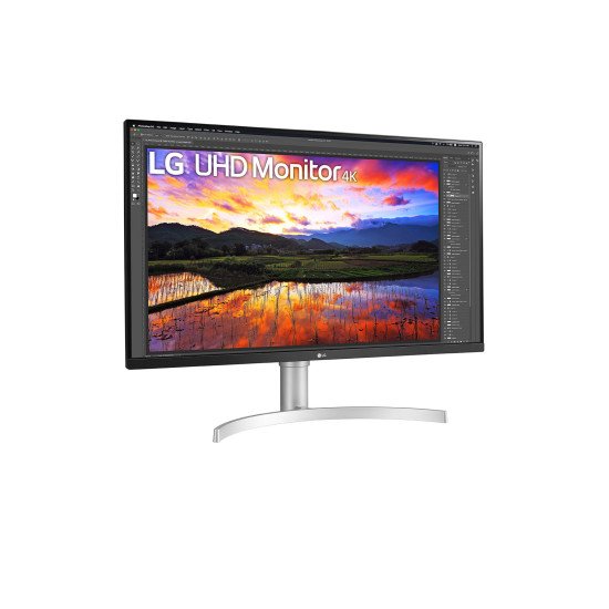 LG 32UN650P-W 80 cm (31.5") 3840 x 2160 pixels 4K Ultra HD LED Argent