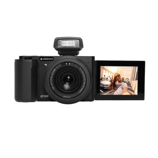 AgfaPhoto C130 1/2.8" Appareil-photo compact 24 MP CMOS 3840 x 2160 pixels Noir