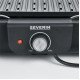Severin PG 8556 barbecue et grill Dessus de table Electrique Noir, Acier inoxydable 2300 W