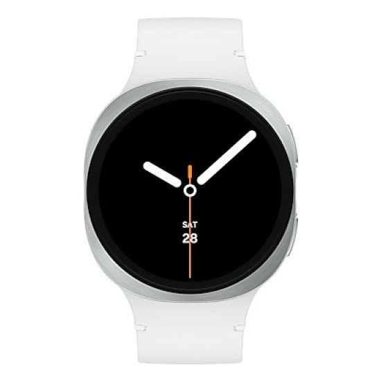 Samsung Galaxy Watch 8 3,81 cm (1.5") AMOLED 44 mm Numérique 480 x 480 pixels Écran tactile Argent Wifi GPS (satellite)