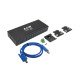 Tripp Lite U360-010-IND hub & concentrateur USB 3.2 Gen 1 (3.1 Gen 1) Type-B 5000 Mbit/s Noir