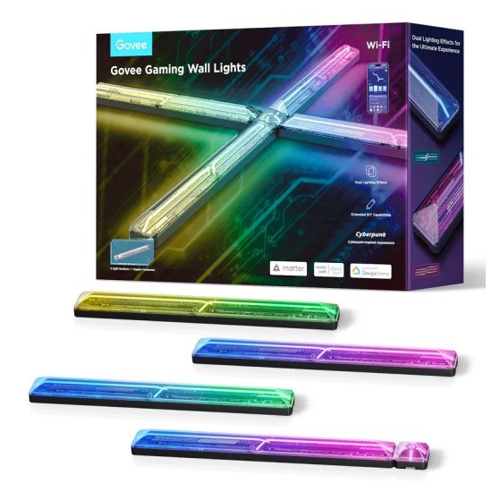 Govee H6063 Éclairage mural intelligent Wi-Fi/Bluetooth 72 W