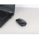 Manhattan Souris optique sans fil MW3050, noire, 1200 dpi, 2,4 GHz (jusqu'à 10 m), USB, ambidextre, 3 boutons avec molette, récepteur USB-A nano, pile AA incluse, garantie 3 ans