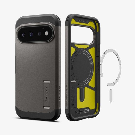 Spigen Tough Armor AI (Mag Fit) coque de protection pour téléphones portables 16 cm (6.3") Housse Métallique