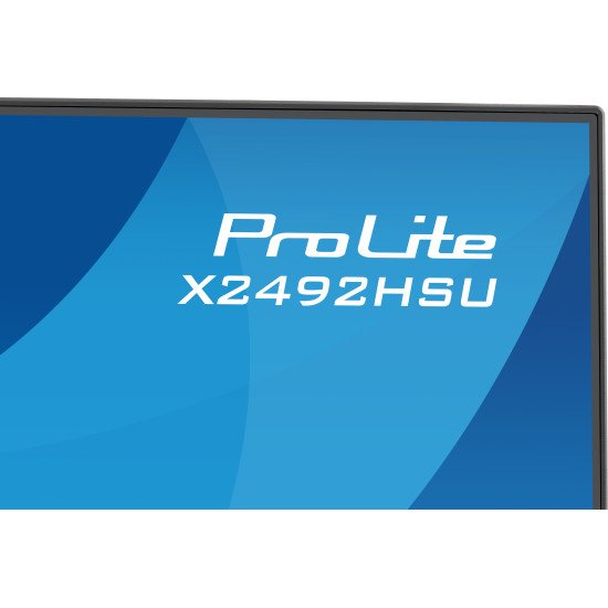 iiyama ProLite X2492HSU-B1 écran PC 61 cm (24") 1920 x 1080 pixels Full HD LED Noir