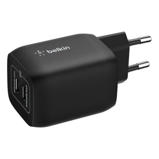 Belkin ENA007KQBK chargeur d'appareils mobiles Écouteurs, Ordinateur portable, Consoles portables, Smartphone Noir Secteur Charge rapide Intérieure Belkin ENA007KQBK chargeur d'appareils mobiles Écouteurs, Ordinateur portable, Consoles portables, Smartphone Noir Secteur Charge rapide Intérieure