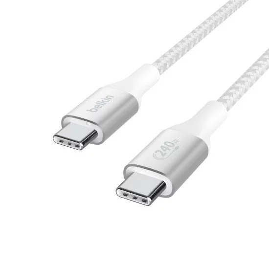 Belkin CAB015bt2MWH câble USB 2 m USB 2.0 USB C Blanc Belkin CAB015bt2MWH câble USB 2 m USB 2.0 USB C Blanc