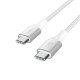 Belkin CAB015bt2MWH câble USB 2 m USB 2.0 USB C Blanc