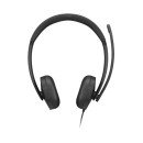 Lenovo VoIP Headset 5000 Casque Avec fil Arceau Bureau/Centre d'appels USB Type-C Noir