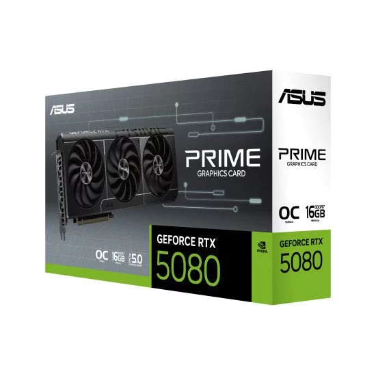 ASUS Prime -RTX5080-O16G NVIDIA GeForce RTX 5080 16 Go GDDR7 ASUS Prime -RTX5080-O16G NVIDIA GeForce RTX 5080 16 Go GDDR7