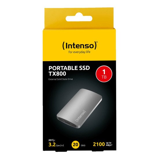 Intenso TX800 1 To USB Type-C USB 3.2 Gen 2x2 Anthracite Intenso TX800 1 To USB Type-C USB 3.2 Gen 2x2 Anthracite