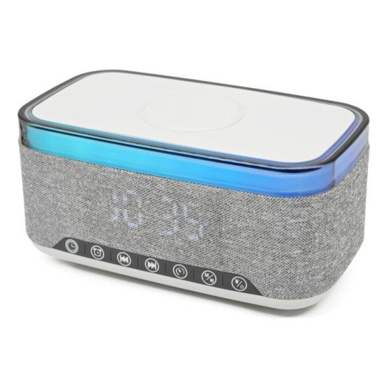 Denver CRQ-225 Radio portable Horloge Gris Denver CRQ-225 Radio portable Horloge Gris