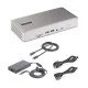 StarTech.com Station d'Accueil Thunderbolt 4 pour Écrans Multiples, Docking Station/Dock pour Quadruples/Triples/Doubles Écrans - 2x HDMI/2x DisplayPort, Hub 7x USB, Ethernet 2.5Gb, Power Delivery 98W StarTech.com Station d'Accueil Thunderbolt 4 pour Écrans Multiples, Docking Station/Dock pour Quadruples/Triples/Doubles Écrans - 2x HDMI/2x DisplayPort, Hub 7x USB, Ethernet 2.5Gb, Power Delivery 98W
