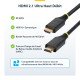 StarTech.com Câble HDMI Ultra Haut Débit Certifié de 4m, 8K 60Hz / 4K 120Hz, Câble HDMI 2.1 avec HDR10+ / eARC, 48 Gbps, Câble HDMI 8K pour Moniteur/Téléviseur/Écran, Gaine TPE Flexible
