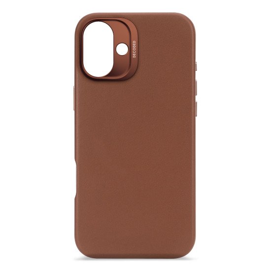 Decoded Leather Case coque de protection pour téléphones portables 17 cm (6.7") Housse Marron Decoded Leather Case coque de protection pour téléphones portables 17 cm (6.7") Housse Marron