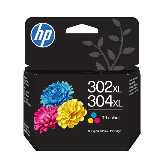 HP 302XL/304XL Cartouche d'encre trois couleurs authentique