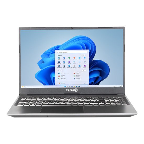 TERRA 1517R Intel® Core™ i3 i3-1315U Ordinateur portable 39,6 cm (15.6") Full HD 8 Go DDR4-SDRAM 500 Go SSD Wi-Fi 6 (802.11ax) Windows 11 Home Allemand Gris