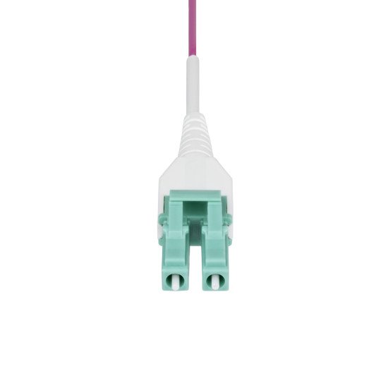 StarTech.com Câble Fibre Optique Multimode OM4 LC vers LC (UPC) de 5m, Erika Violet, 50/125 µm, 40G/100G, LOMMF/VCSEL, Cordon de Raccordement Fibre Optique Uniboot, Certifié OFNR Riser StarTech.com Câble Fibre Optique Multimode OM4 LC vers LC (UPC) de 5m, Erika Violet, 50/125 µm, 40G/100G, LOMMF/VCSEL, Cordon de Raccordement Fibre Optique Uniboot, Certifié OFNR Riser