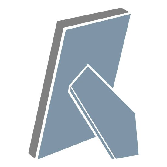 Hama Cottage Cadre pour une seule photo Marron