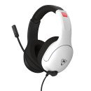 Turtle Beach Airlite Fit Noir et Blanc Casque de gaming filaire sous licence officielle pour Nintendo Switch 2, Nintendo Switch, Lite - Modèle OLED